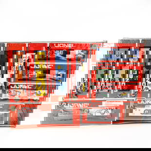 Lionel 75th Anniversary Commemorative Train Set: NIB Lionel "O" gauge 75th Anniversary Commemorative Train Set in excellent overall condition; still showcased inside original sealed internal shell with opened outer box. Perfect addition to your coll