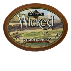 Pete's Wicked Summer Brew Pub Sign