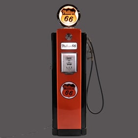 Wayne Phillips 66 Model 70 Restored Gas Pump