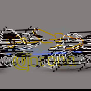 Corona Beer Vintage Airplane Advertising Neon: Due to the size/weight/fragility of this item, it will require a pick up or customer-arranged 3rd-party shipping. We will connect you with reputable transport companies after the auction. Attractive C