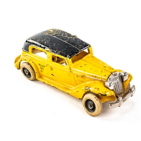 1930s  Arcade Yellow Cab Taxi