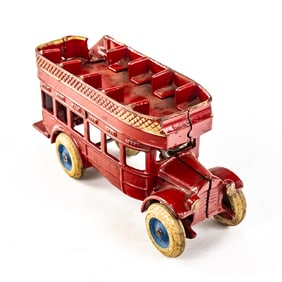 1930s  Arcade Double Decker Bus