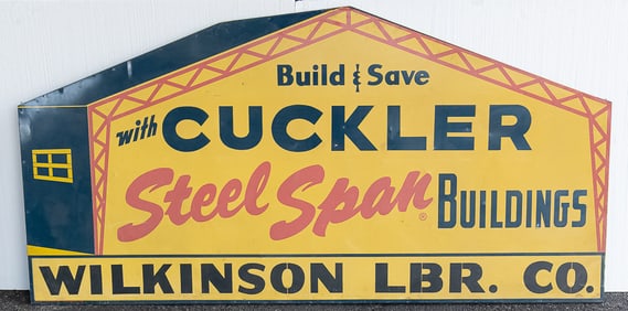 Build & Save w Cuckler SST Advertising Sign