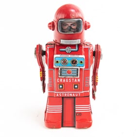 RARE Cragstan Astronaut Robot Wind Up