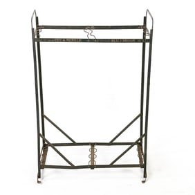 Country Store "Blu-J" Broom Metal Display Stand