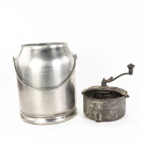 Lot of 2: 5 Gal McCormick Deering Milk Bucket