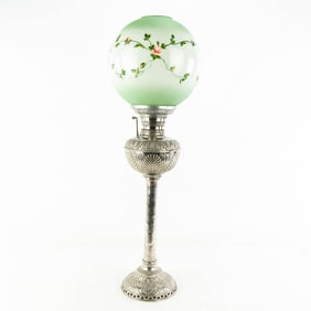 Art Nouveau Banquet Lamp
