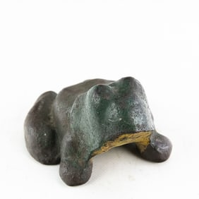 Cast Iron Dempster Bull Frog Door Stop