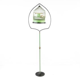 Victorian Bird Cage with Stand