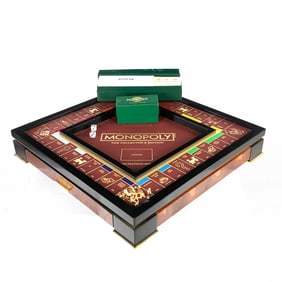 Collector's Edition "Monopoly" Wood Custom Game