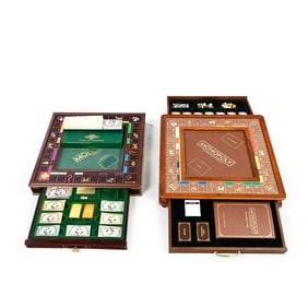 Die Sammler Edition Monopoly Wood Board Game