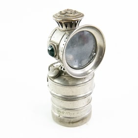 Early Acetylene Bicycle Headlamp