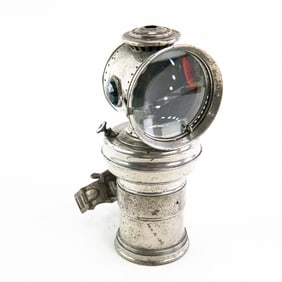 19th Century P&A Solar Gas Bicycle Lamp