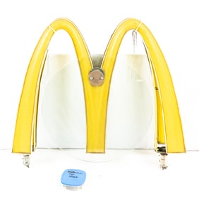Small McDonald's Golden Arches Outdoor Sign