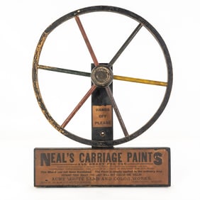 Neal's Carriage Paint Advertising Trade Sign
