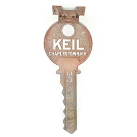  Keil Large DBL Side Hanging Cast Metal Key