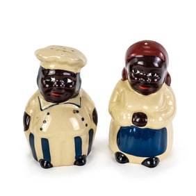 Mammy & Pappy Black Americana Salt & Pepper Shaker