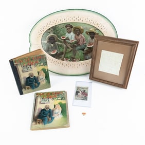 1896 Darkies Dream Watermelon Pinback & More