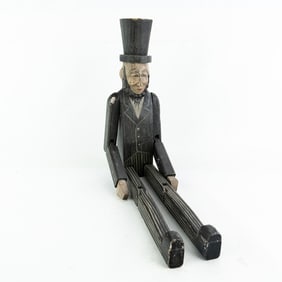 Folk Art Abraham Lincoln Doll