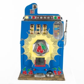 Mills 5 Cent Cherry Burst Slot Machine