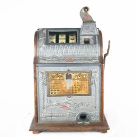 *Mills Liberty Bell - Owl Front 5 Cent Slot