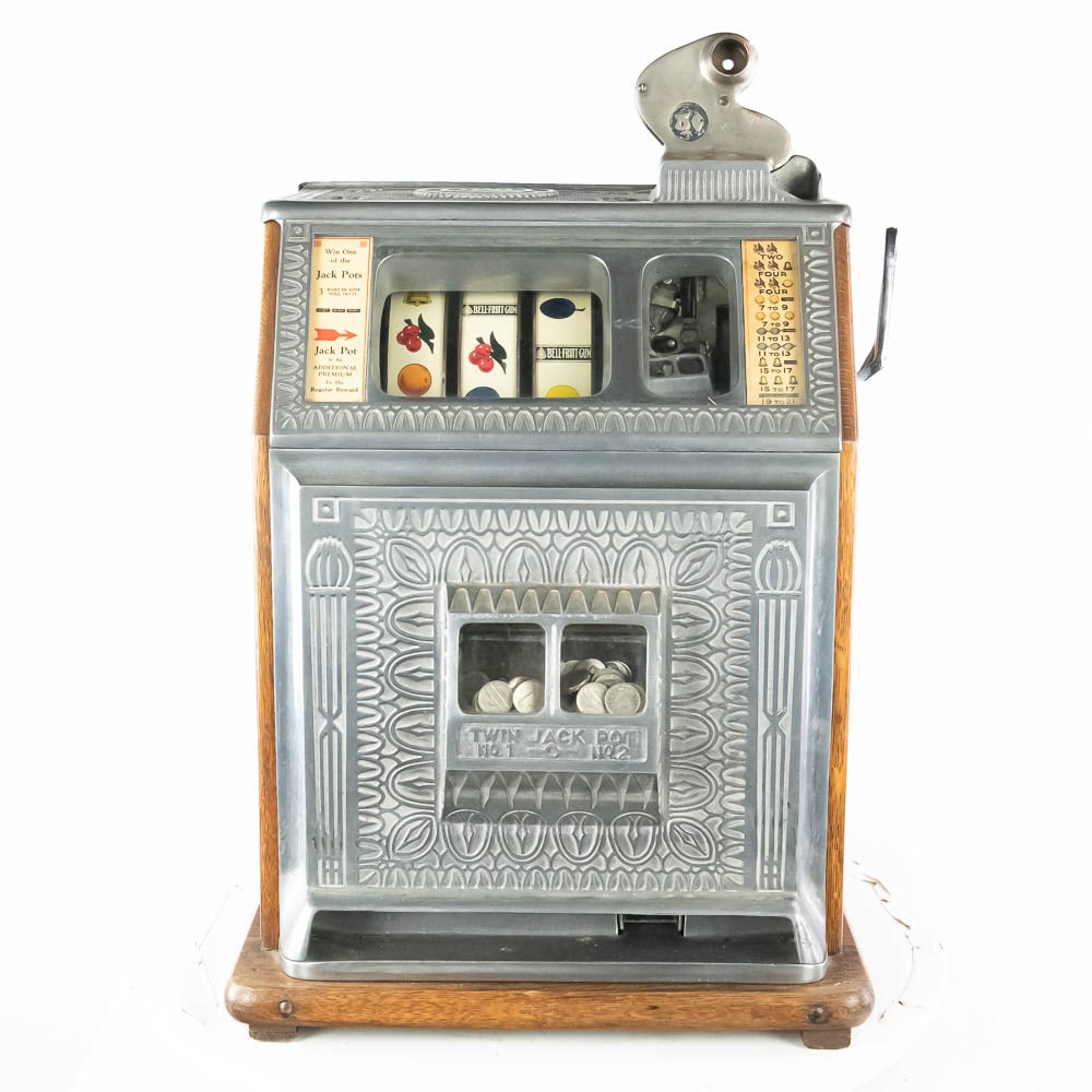 *Watling Twin Jackpot 5 Cent Slot Machine (1 of 14)