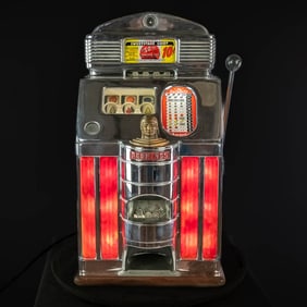 10 Cent Jennings Sweepstakes Chief Slot Machine
