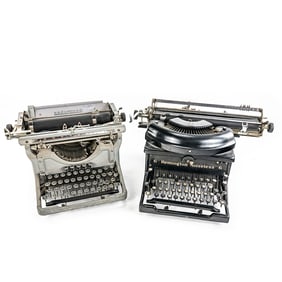 Underwood & Remington Noiseless #6 Typewriters