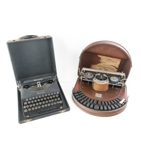 Hammond No.1 & Remington Typewriter Lot