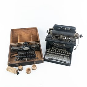 Lot of 2 Antique Typewriters