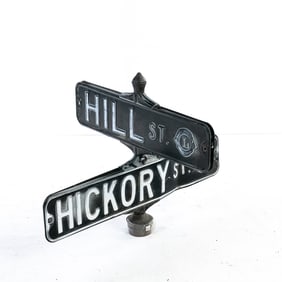 Metal Galena IL Street Intersection Signs