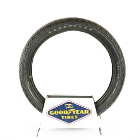 (2) Goodyear Double Sided Tire Rack Display