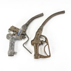 Buckeye Gas Pump Nozzle Pair 1930's-1940's