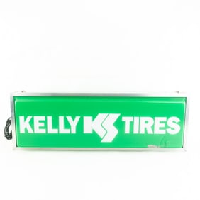 1970/1980's Kelly Tires Double Sided Sign