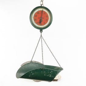 2 Vintage Hanging "Country Store" Scales