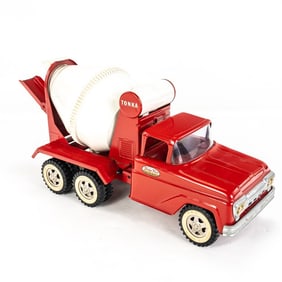 18" Tonka Toys Cement Mixer Toy Truck