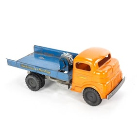 Structo Toys #607 Machinery Hauling Toy Flatbed