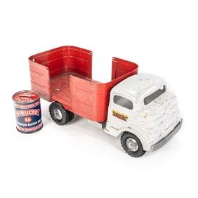 50s 13" Structo Toys Pressed Steel Delivery Truck