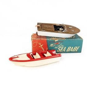 1960s Fleet Line The Sea Babe Speedboat w Box +