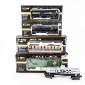 KLINE Express Agency PRR & Dome Tank RR Cars