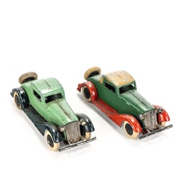 Pair of 1930 Tootsietoy Graham Sedan Roadsters