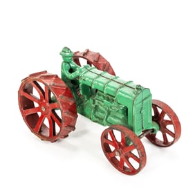 Vintage Arcade Fordson Cast Iron Toy Tractor