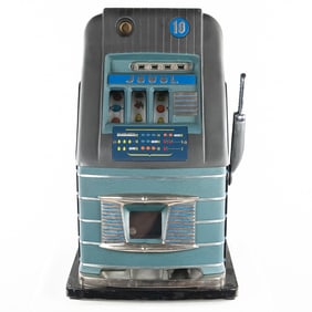 Mills 10 Cent High Top Jewel Slot Machine