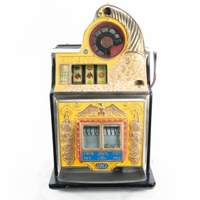 Early 25 c Watling Rol-A-Top Slot Machine