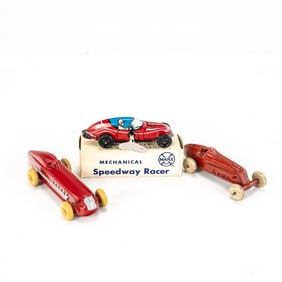 47 M&L Red Racer '30s Lincolin Bluebird Marx Racer