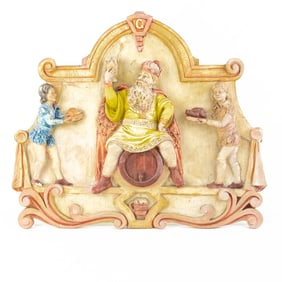King Gambrinus Wall Plaque "King of Beer"