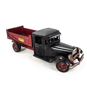 1930s Buddy L Junior Dump Truck Pressed Steal Toy