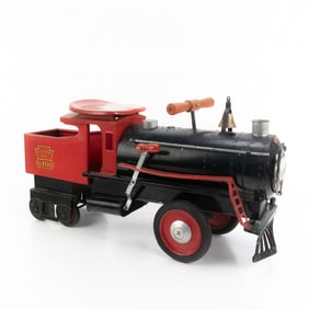 1920s Keystone 6400 RR Locomotive 26" Ride On Toy
