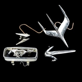 Car Mascots-Dodge, Willys, Mustang, Mercury (4)