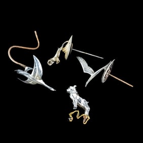 Lot of Hood Mascots (4) Dodge, Chevy, Mack